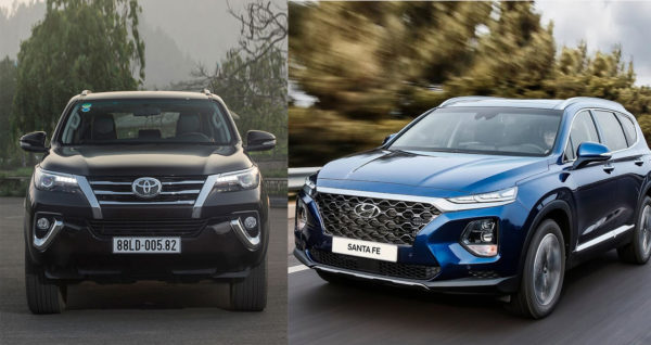 So sánh Hyundai SantaFe và Toyota Fortuner: Ngôi vua thuộc về ai? | Tin tức Xe hơi